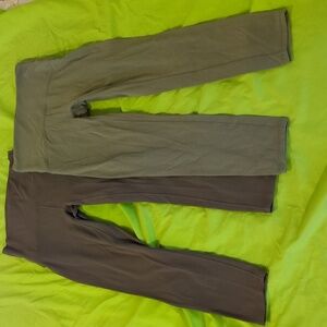 Ivivva By Lululemon Girls Workout Leggings Sz 8 Price For 2 Pair